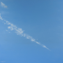 <h4>Wolken X • 80 cm x 80 cm • 2008</h4>