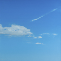 <h4>Wolken XI • 80 cm x 80 cm • 2008</h4>