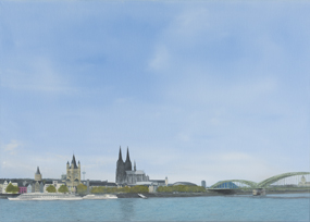 <h4>Köln IV • 70 cm x 50 cm • 2009</h4>