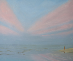 <h4>Am Strand II • 120 cm x 100 cm • 2010</h4>