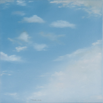 <h4>Wolkenstudie II • 40 cm x 40 cm • 2014</h4>