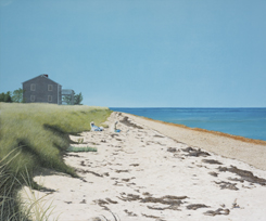 <h4>Menemsha Beach • 120 cm x 100 cm • 2019</h4>